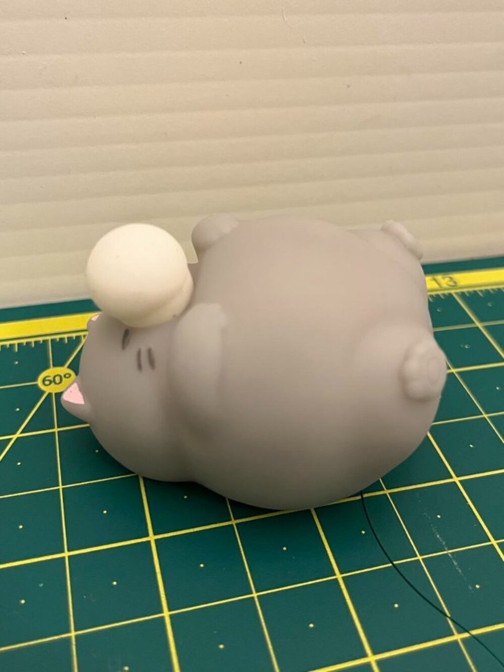 Puff Up Good Night Squishy Cat Toy Gachapon
